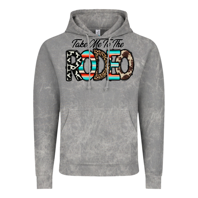 Take Me To The Rodeo Vintage Hoodie by CowhideDigitalArt | Teevron