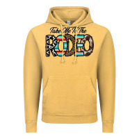 Vintage Mustard take me to the rodeo Vintage Hoodie - CowhideDigitalArt