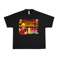 Black Sweet Summer Time Urban Heavy Tee - CowhideDigitalArt