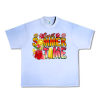Grape Ice Sweet Summer Time Urban Heavy Tee - CowhideDigitalArt