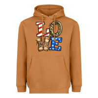 Meerkat 4th of July Army Love Heavyweight Hoodie - Jasminsmagicworld