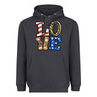 Smoke 4th of July Army Love Heavyweight Hoodie - Jasminsmagicworld