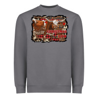 Storm all i want for christmas is a cow Heavyweight Sweatshirt - RanaPortraitStore