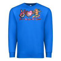 True Royal peace love cupid Premium Sweatshirt - RanaPortraitStore