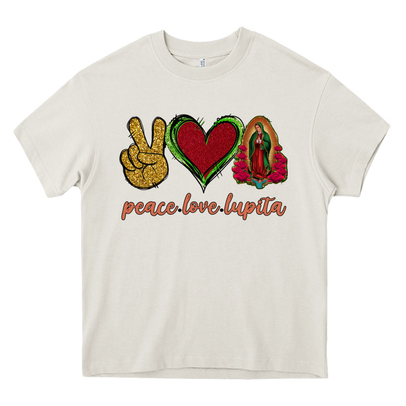Peace Love Lupita Heavy Core Tee by Jasminsmagicworld | Teevron