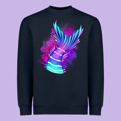 Mermaid Heavyweight Sweatshirt Designed By Jasminsmagicworld
