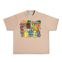 Burro Summer Vibes Urban Heavy Tee - CowhideDigitalArt