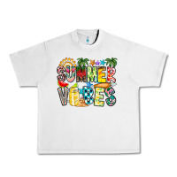Lunar Rock Summer Vibes Urban Heavy Tee - CowhideDigitalArt