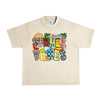 Sandshell Summer Vibes Urban Heavy Tee - CowhideDigitalArt