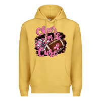Antique Gold cheer for the cure Premium Hoodie - BarkalooDesign