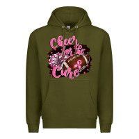 Army Green cheer for the cure Premium Hoodie - BarkalooDesign
