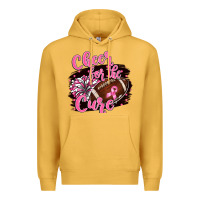 Mustard cheer for the cure Premium Hoodie - BarkalooDesign