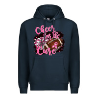 Navy cheer for the cure Premium Hoodie - BarkalooDesign