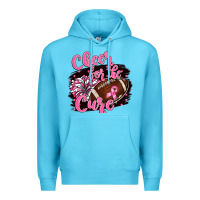 Ocean Blue cheer for the cure Premium Hoodie - BarkalooDesign
