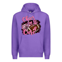Purple cheer for the cure Premium Hoodie - BarkalooDesign