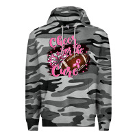 Slate Camo cheer for the cure Premium Hoodie - BarkalooDesign