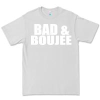 Dove Grey bad & boujee Premium Tee - artisFamous
