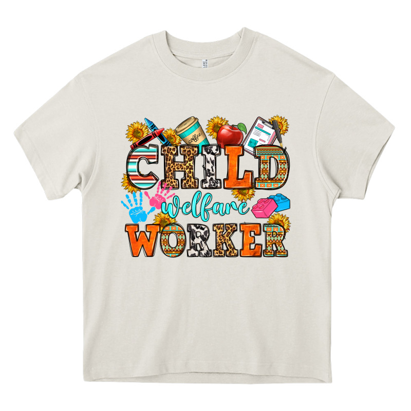 Child Welfare Worker Heavy Core Tee by OliviaCreatesArt | Teevron