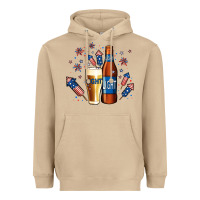 Mushroom Just Here For The Light Heavyweight Hoodie - Jasminsmagicworld