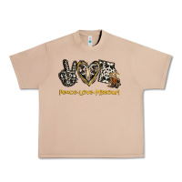 Burro Peace Love Missouri Urban Heavy Tee - Jasminsmagicworld