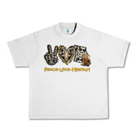 Lunar Rock Peace Love Missouri Urban Heavy Tee - Jasminsmagicworld