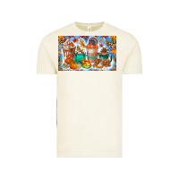 Vintage Arctic Thanksgiving Coffee Drink Kids Cup Vintage Tee - CowhideDigitalArt