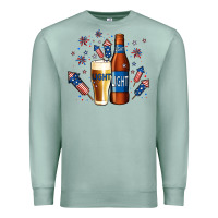 Seafoam just here for the light no background Premium Sweatshirt - Jasminsmagicworld