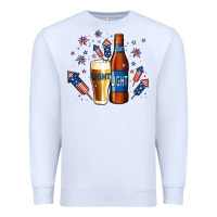 White just here for the light no background Premium Sweatshirt - Jasminsmagicworld