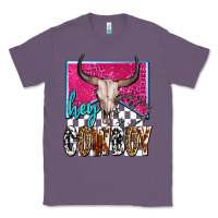 Lavender western hey cowboy Classic Tee - OliviaCreatesArt