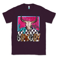 Plum western hey cowboy Classic Tee - OliviaCreatesArt