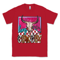 Red western hey cowboy Classic Tee - OliviaCreatesArt