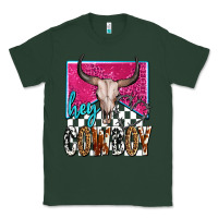 Sports Green western hey cowboy Classic Tee - OliviaCreatesArt