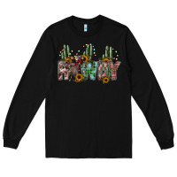 Black howdy Long Sleeve Tee - SublimationCraftShop