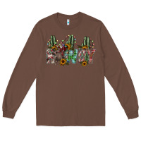 Chestnut howdy Long Sleeve Tee - SublimationCraftShop