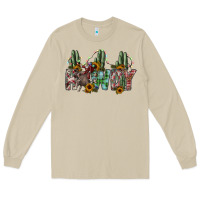 Mushroom howdy Long Sleeve Tee - SublimationCraftShop
