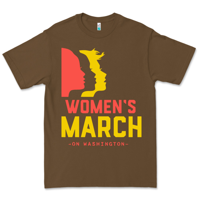 Women March On Washington Premium Tee by artisFamous | Teevron