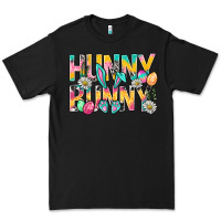 Black Hunny Bunny Easter Premium Tee - BundleAndBundleShop