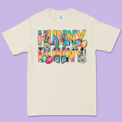 Hunny Bunny Easter Premium Tee Designed By Bundleandbundleshop