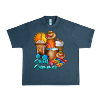 Midnight Navy Sweet Summer Urban Heavy Tee - CowhideDigitalArt