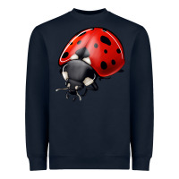 Navy ladybug Heavyweight Sweatshirt - Jasminsmagicworld