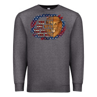 Charcoal Heather dad the man american flag Premium Sweatshirt - Jasminsmagicworld