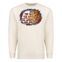 Sandshell dad the man american flag Premium Sweatshirt - Jasminsmagicworld