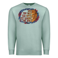 Seafoam dad the man american flag Premium Sweatshirt - Jasminsmagicworld