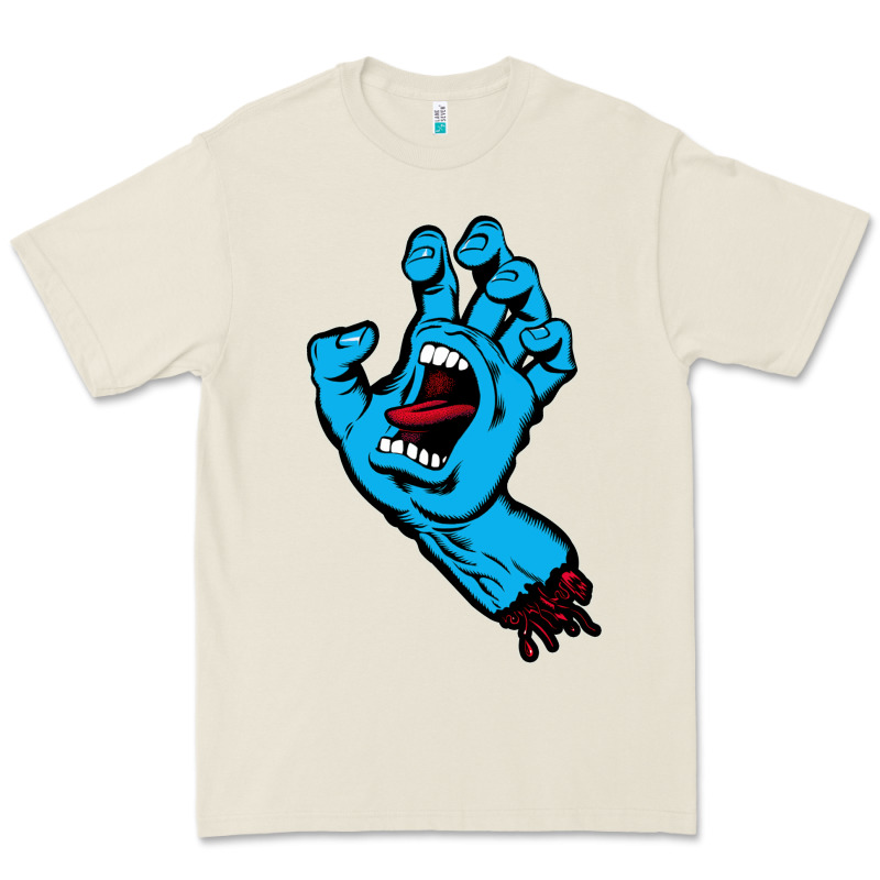 Santacruz Screaming Hand Premium Tee by artisFamous | Teevron