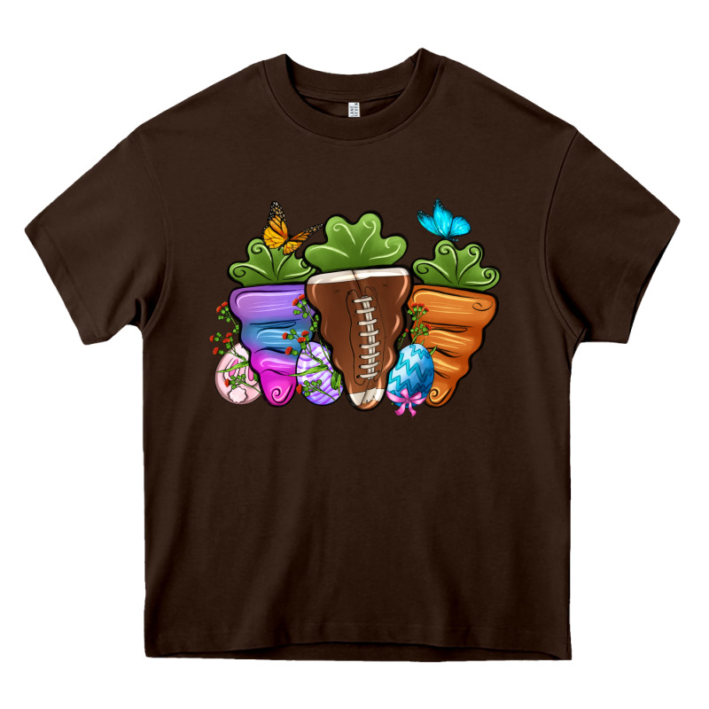 Football Easter Sports Carrots Heavy Core Tee by OliviaCreatesArt | Teevron