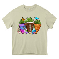 Mossy Football Easter sports carrots Heavy Core Tee - OliviaCreatesArt
