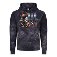 Cloud Black god bless the usa Vintage Hoodie - SublimationCraftShop