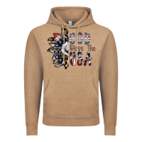 Vintage Coffee god bless the usa Vintage Hoodie - SublimationCraftShop