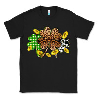Black St. Patrick's Day shamrocks Classic Tee - OliviaCreatesArt