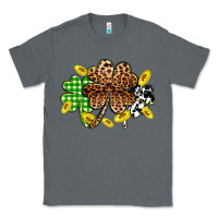 Charcoal Heather St. Patrick's Day shamrocks Classic Tee - OliviaCreatesArt